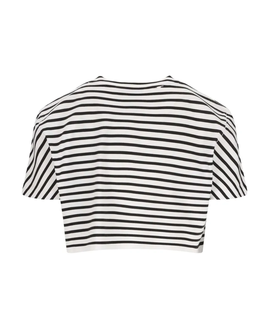 Cotton T-Shirt With Printed Logo