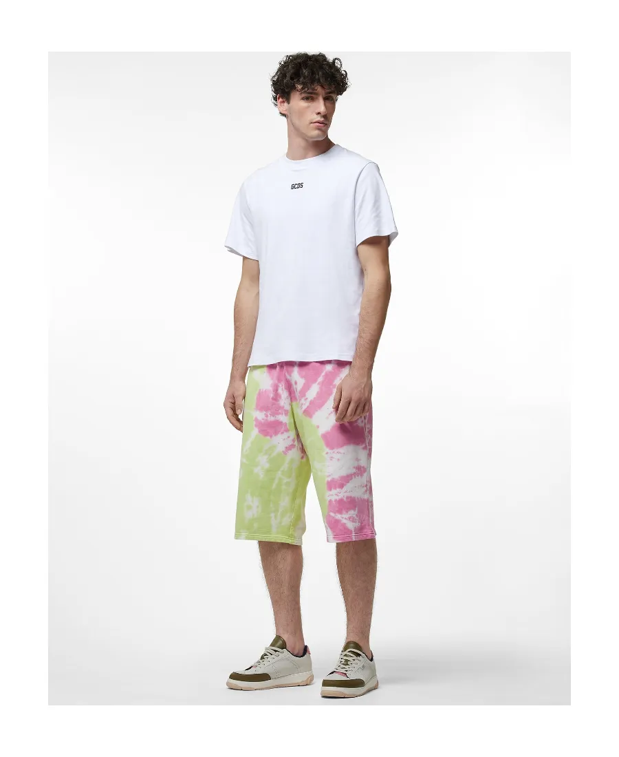 Tie-Dye Print Bermuda Shorts