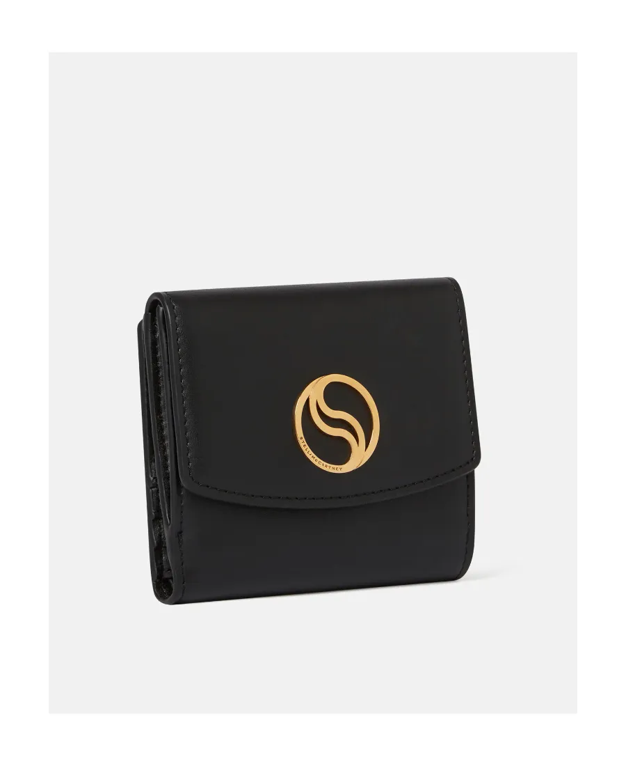 Stella Mccartney S-Wave Small Flap Wallet