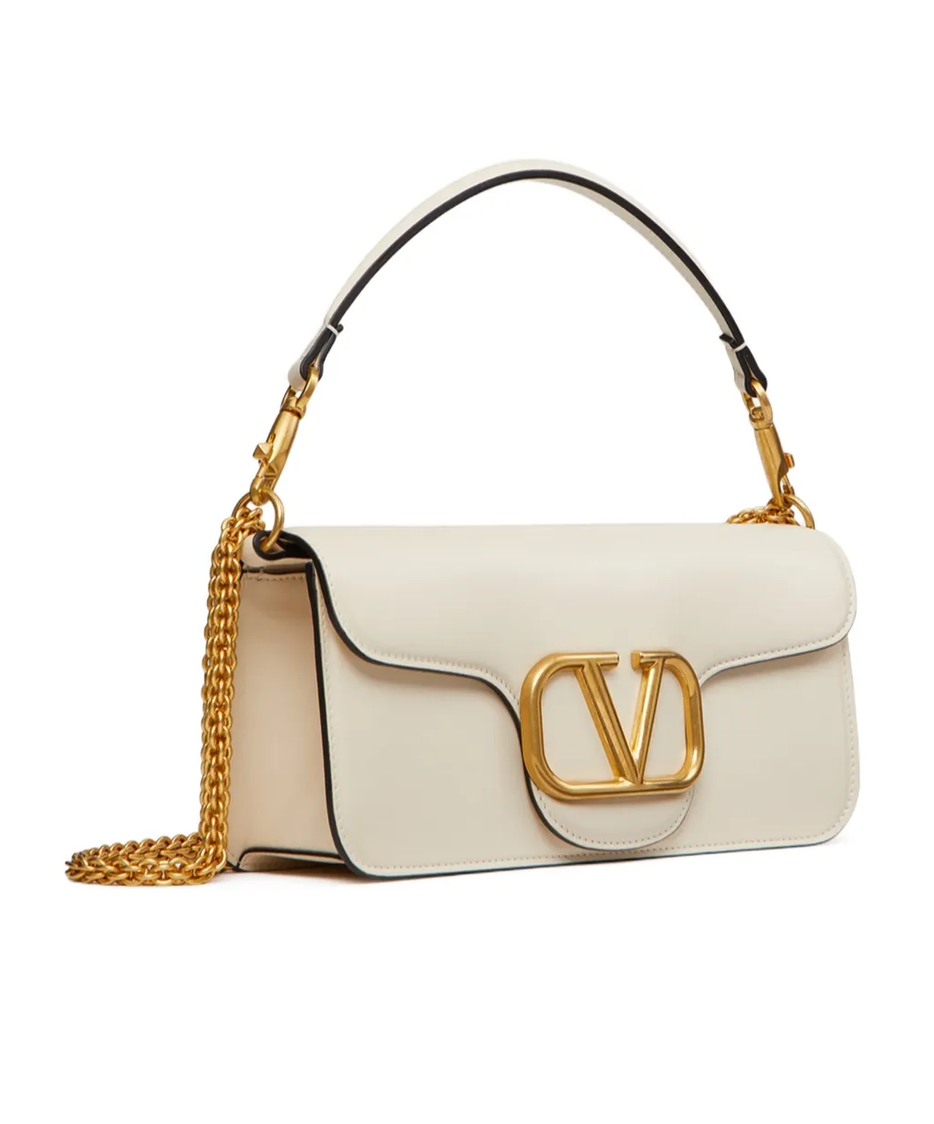 Valentino	Vlogo Plaque Foldover Top Shoulder Bag