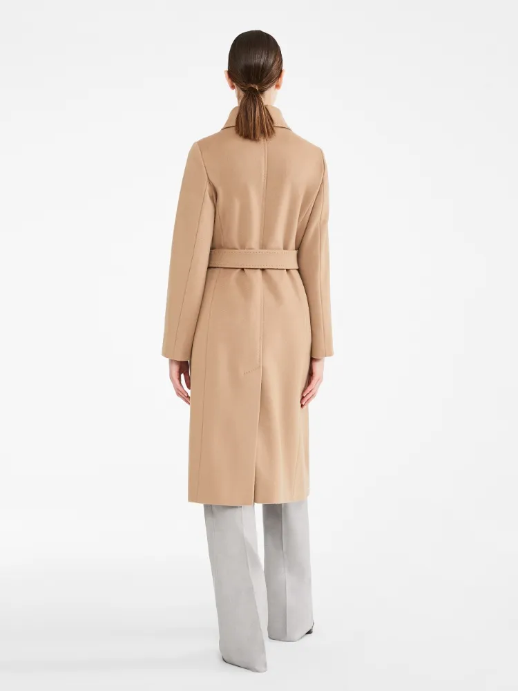 Max Mara Studio Double-Breasted Belted Coat