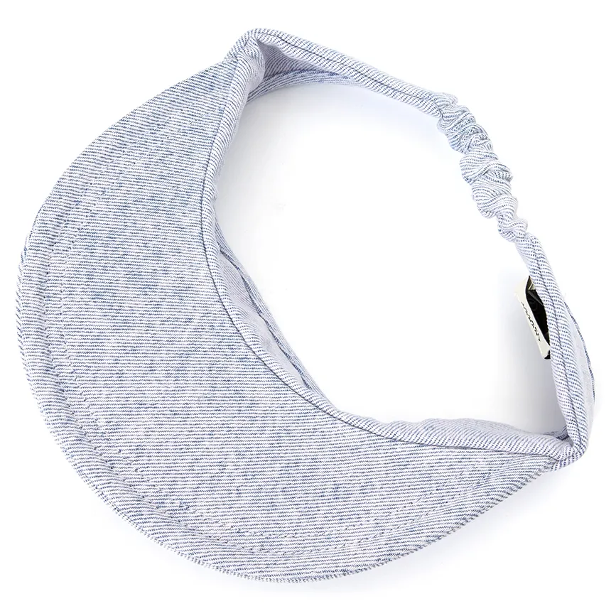 Logo-Embroidered Denim Visor Cap