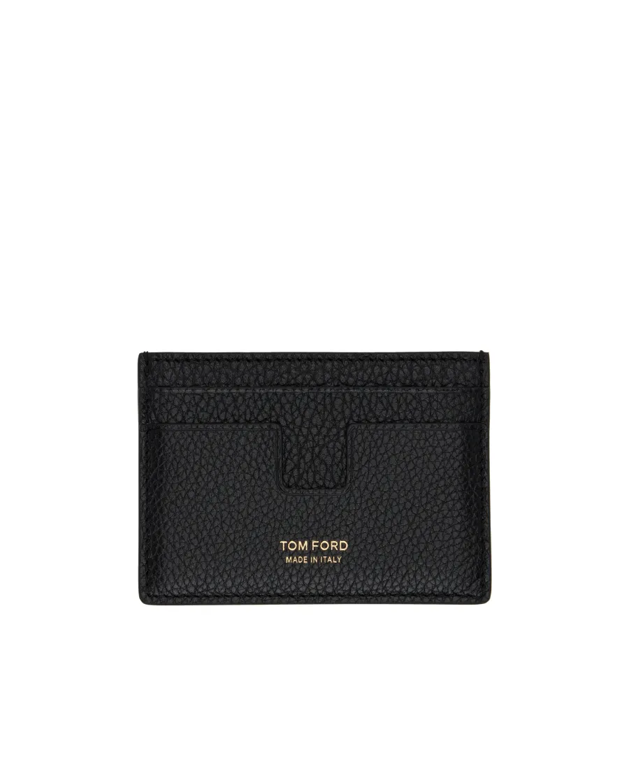 Tom Ford Logo Printed Hooked Card Holder