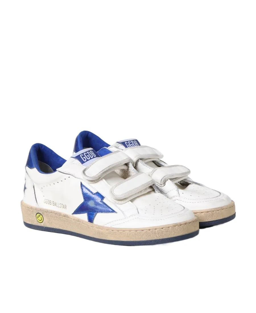 Golden Goose Kids Ball Star Round Toe Sneakers