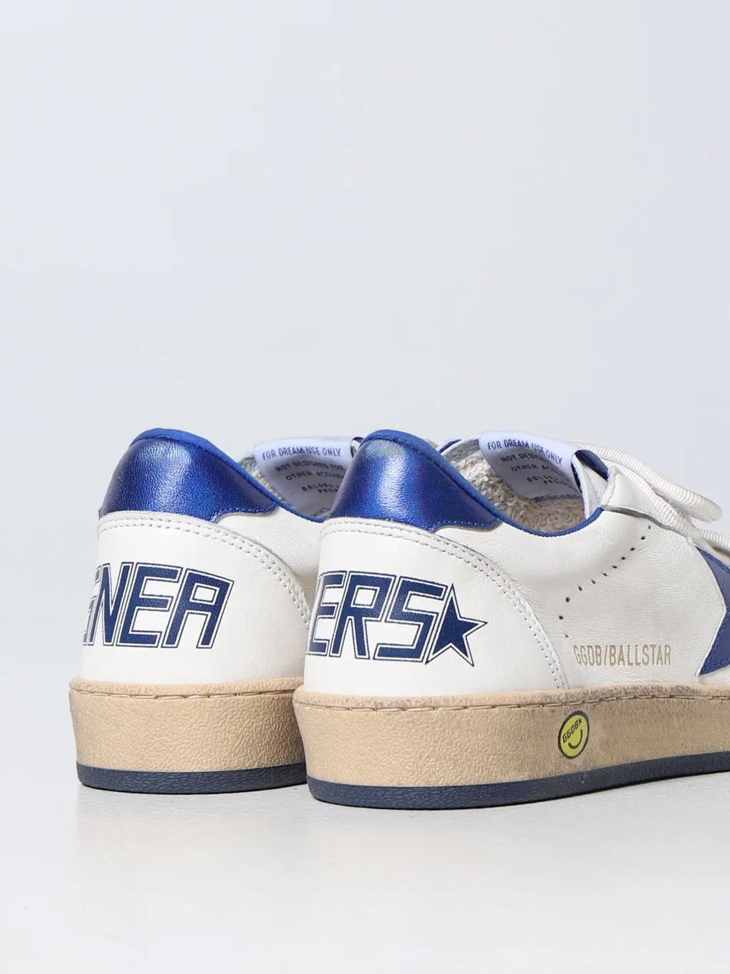 Golden Goose Kids Ball Star Round Toe Sneakers