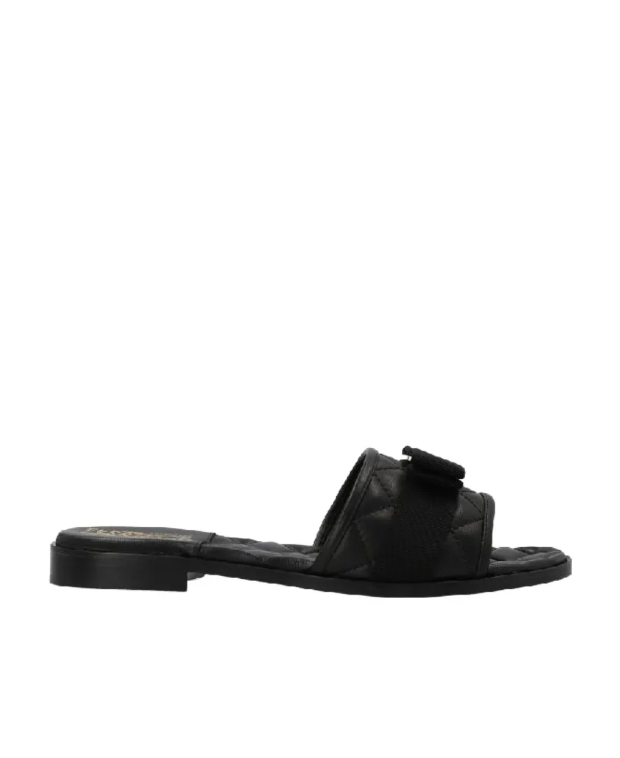 Bow Tie Sewn Slippers