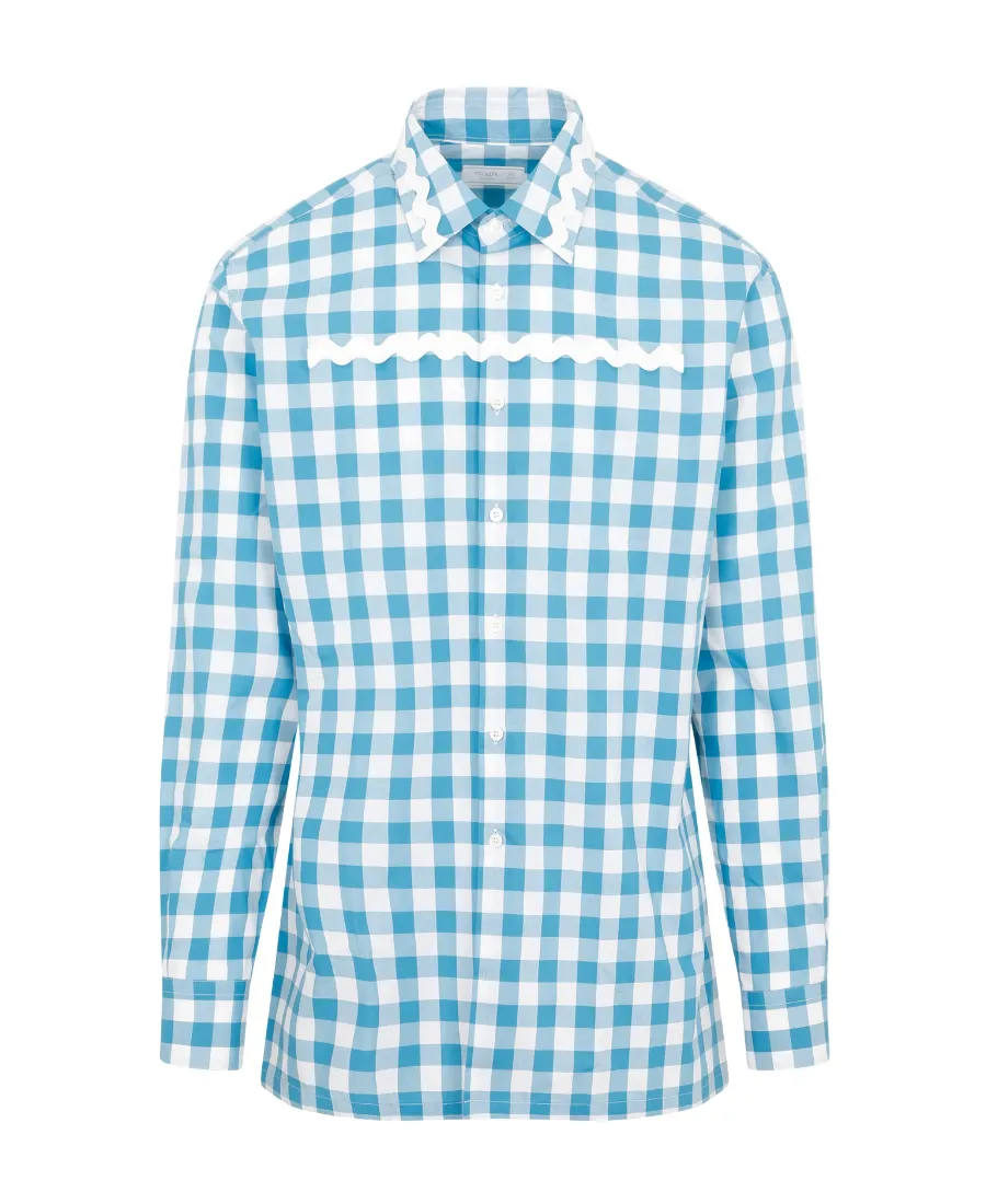 Plaid Long-Sleeved Shirt