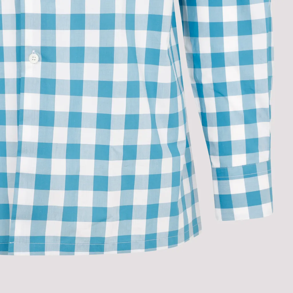 Plaid Long-Sleeved Shirt
