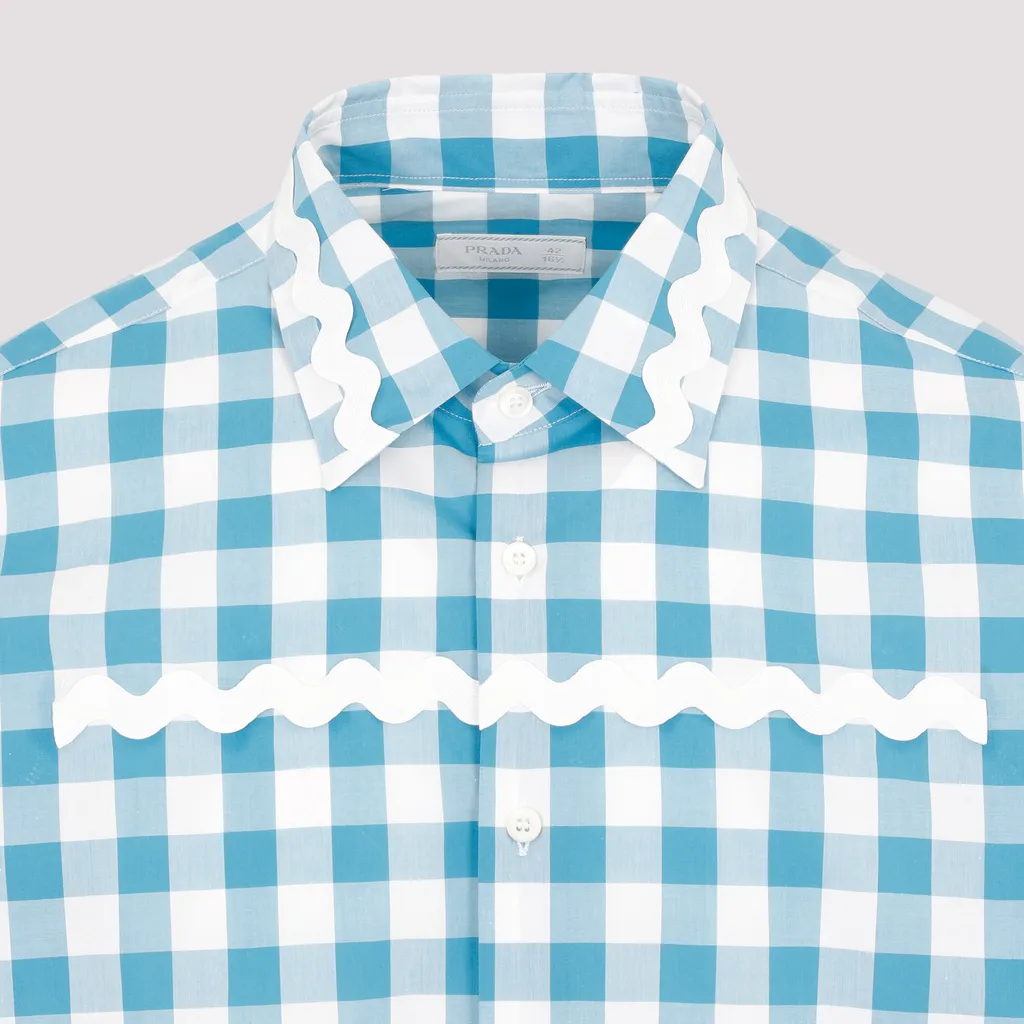 Plaid Long-Sleeved Shirt