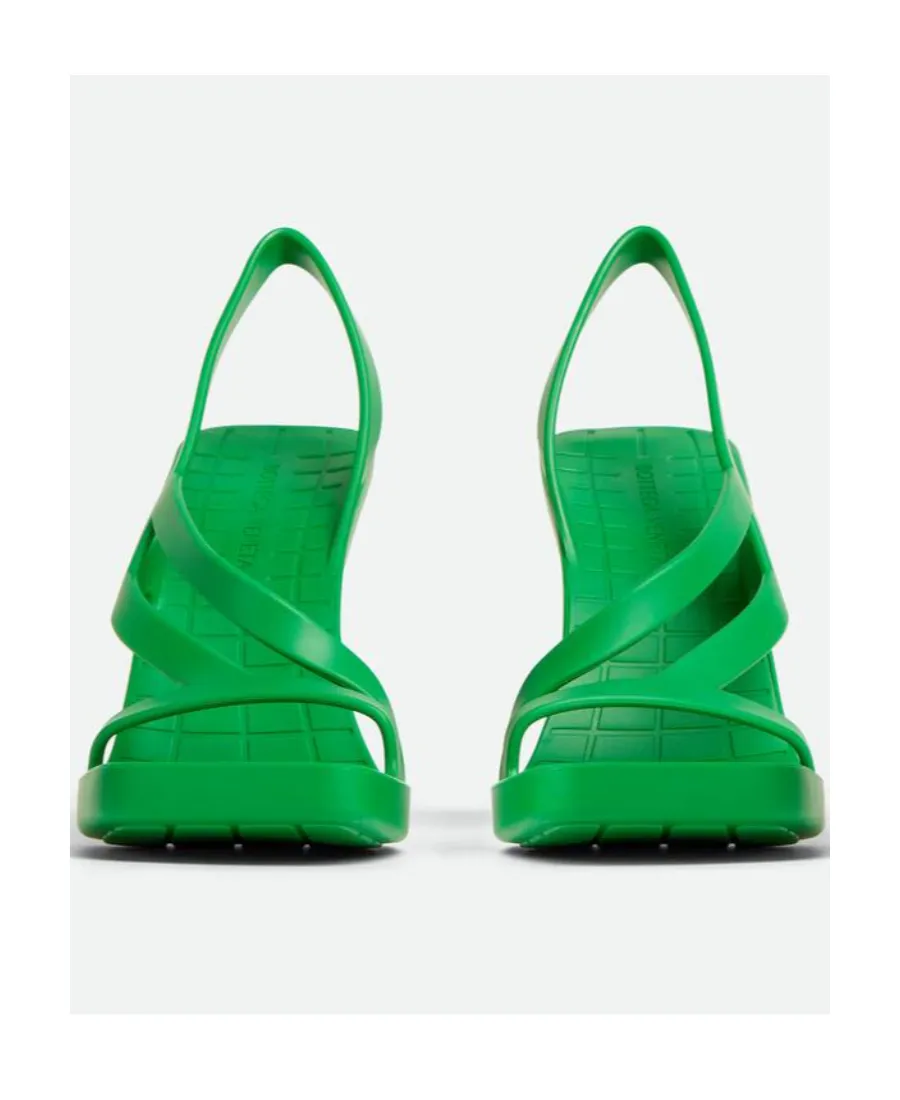 Bottega Veneta Jimbo Slingback Heeled Sandals