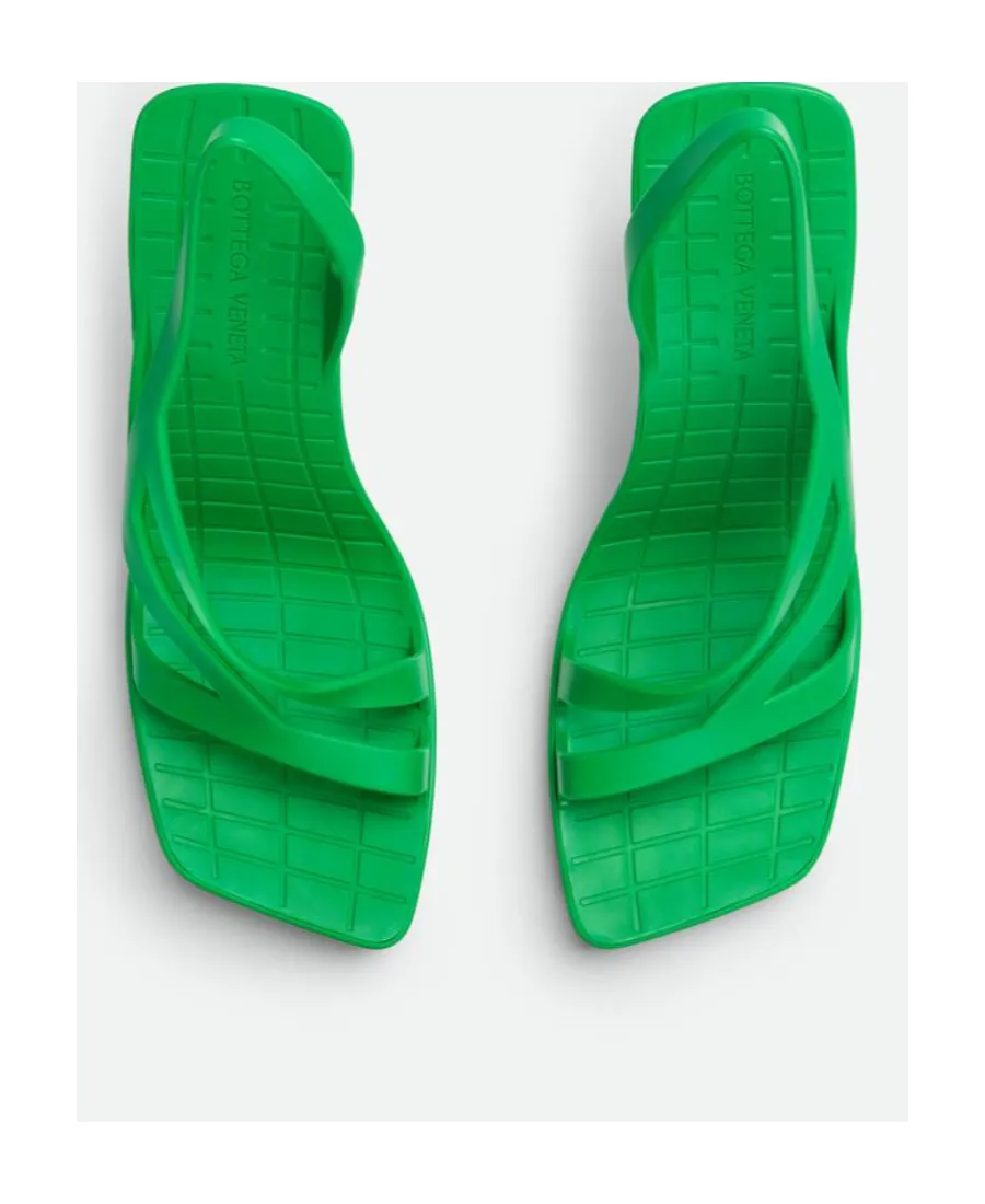 Bottega Veneta Jimbo Slingback Heeled Sandals