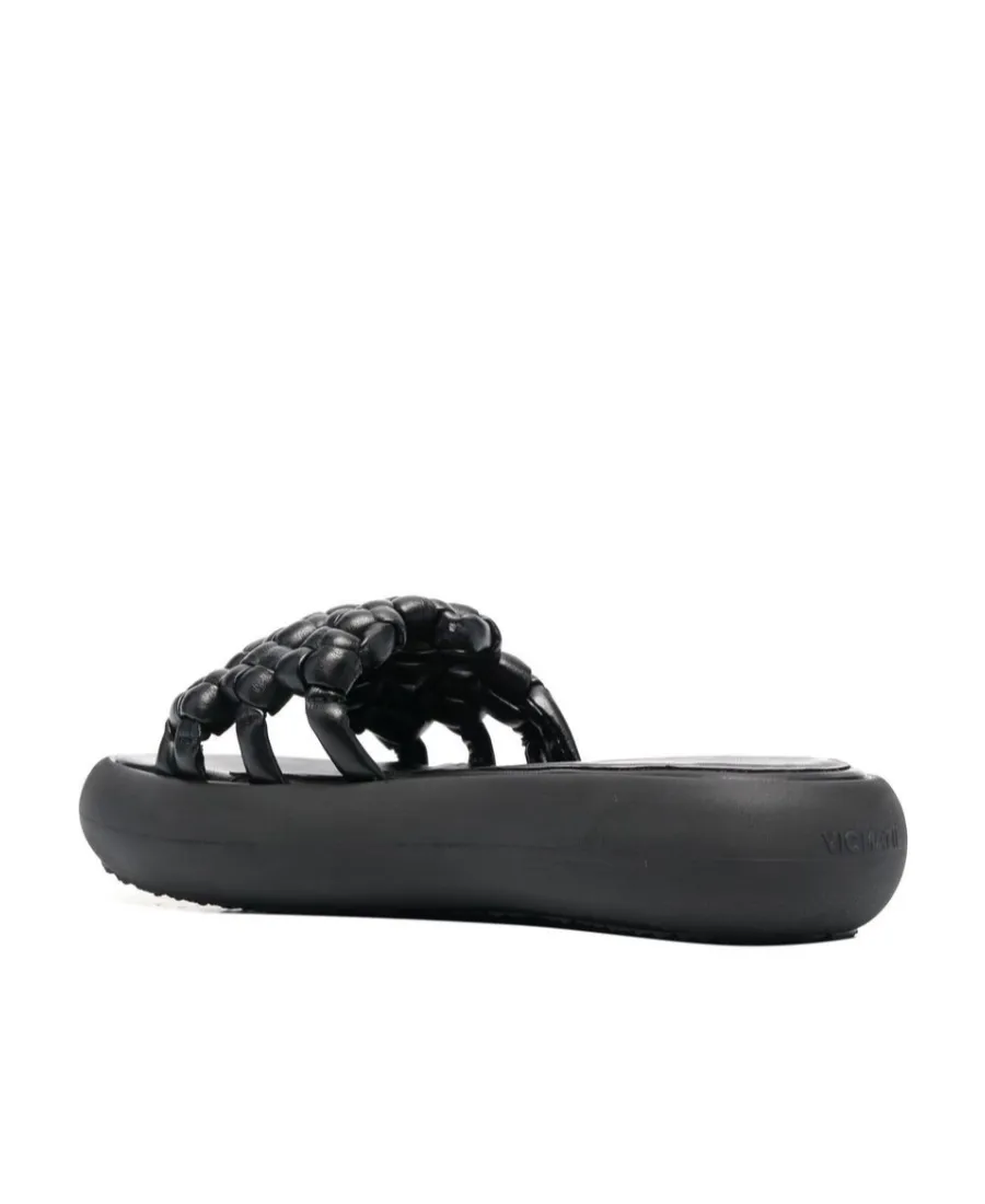 Woven Thick-Soled Slippers