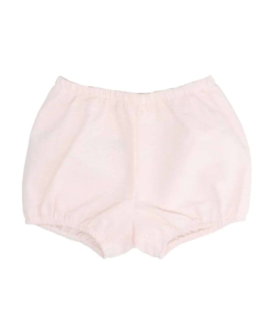 Il Gufo Floral-Printed Ruffled Trim Shorties
