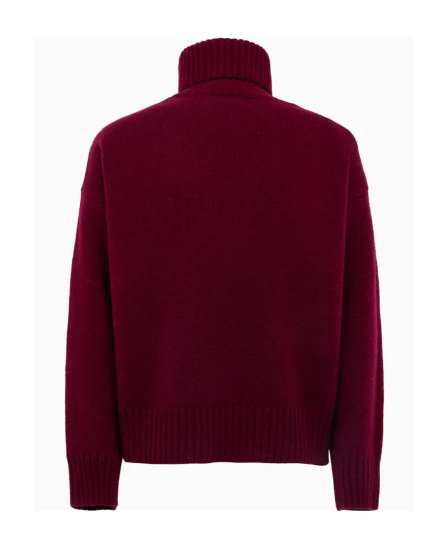 Sporty & Rich Logo Embroidered Knitted Sweater