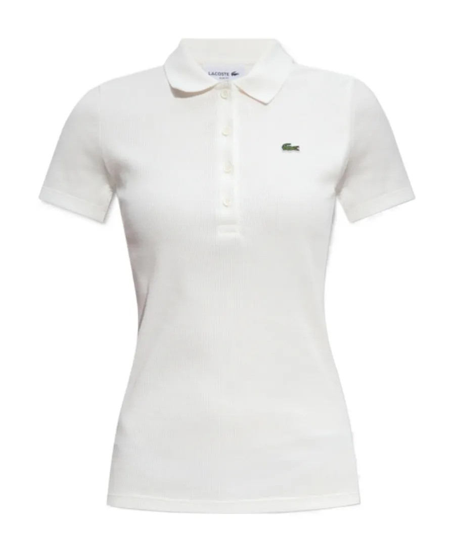 Logo-Patch Cotton Polo Shirt