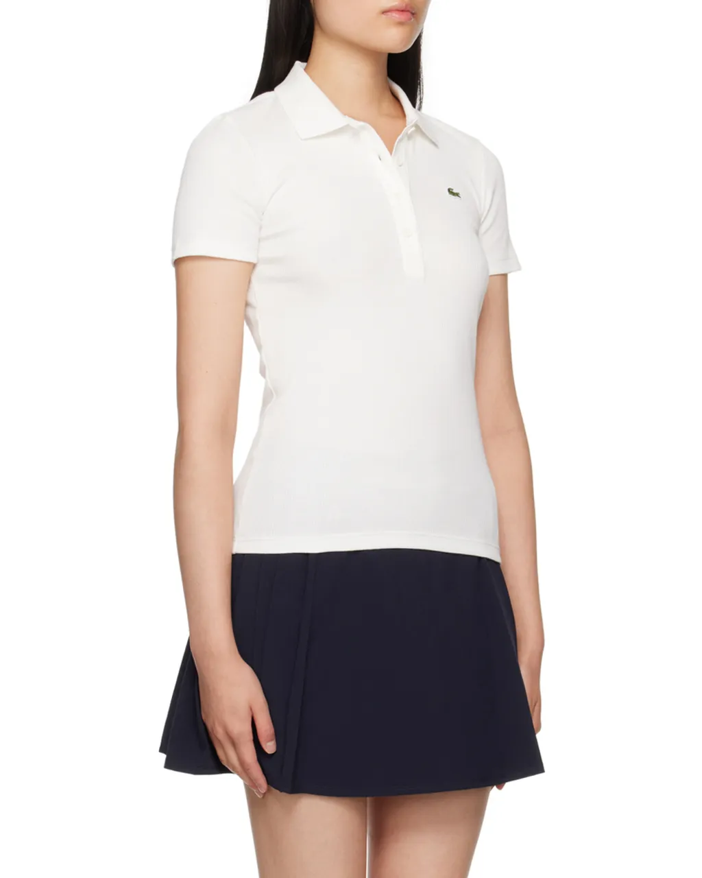 Logo-Patch Cotton Polo Shirt