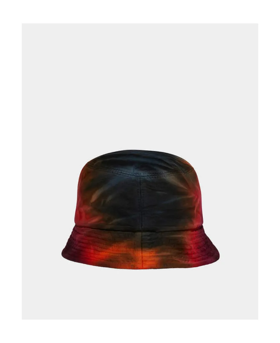Tie-Dye Embroidered-Logo Bucket Hat