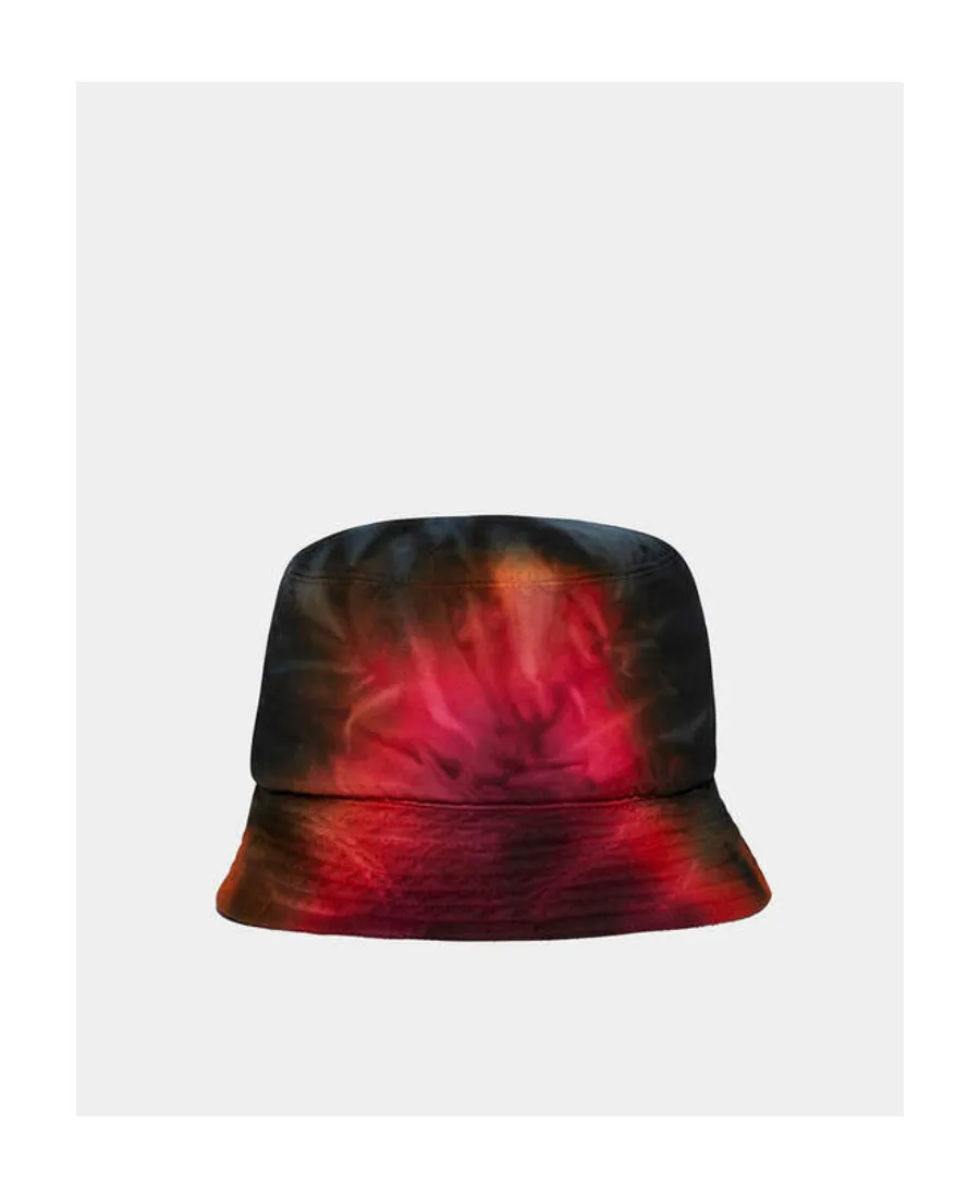 Tie-Dye Embroidered-Logo Bucket Hat