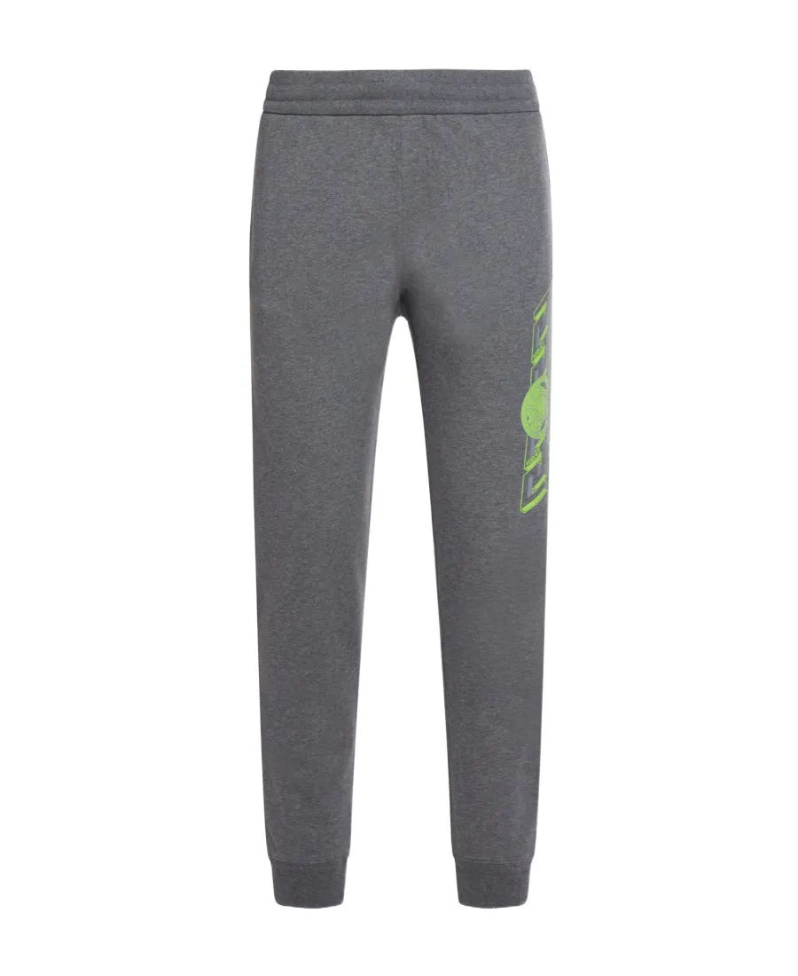 Medusa-Print Tapered Sweatpants