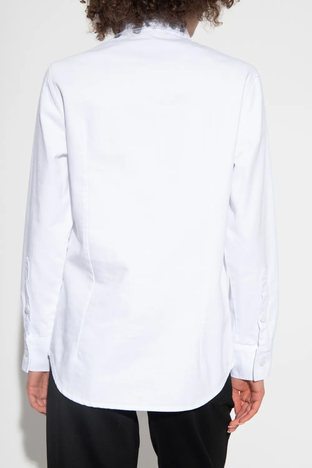 Logo-Patch Long-Sleeve Shirt