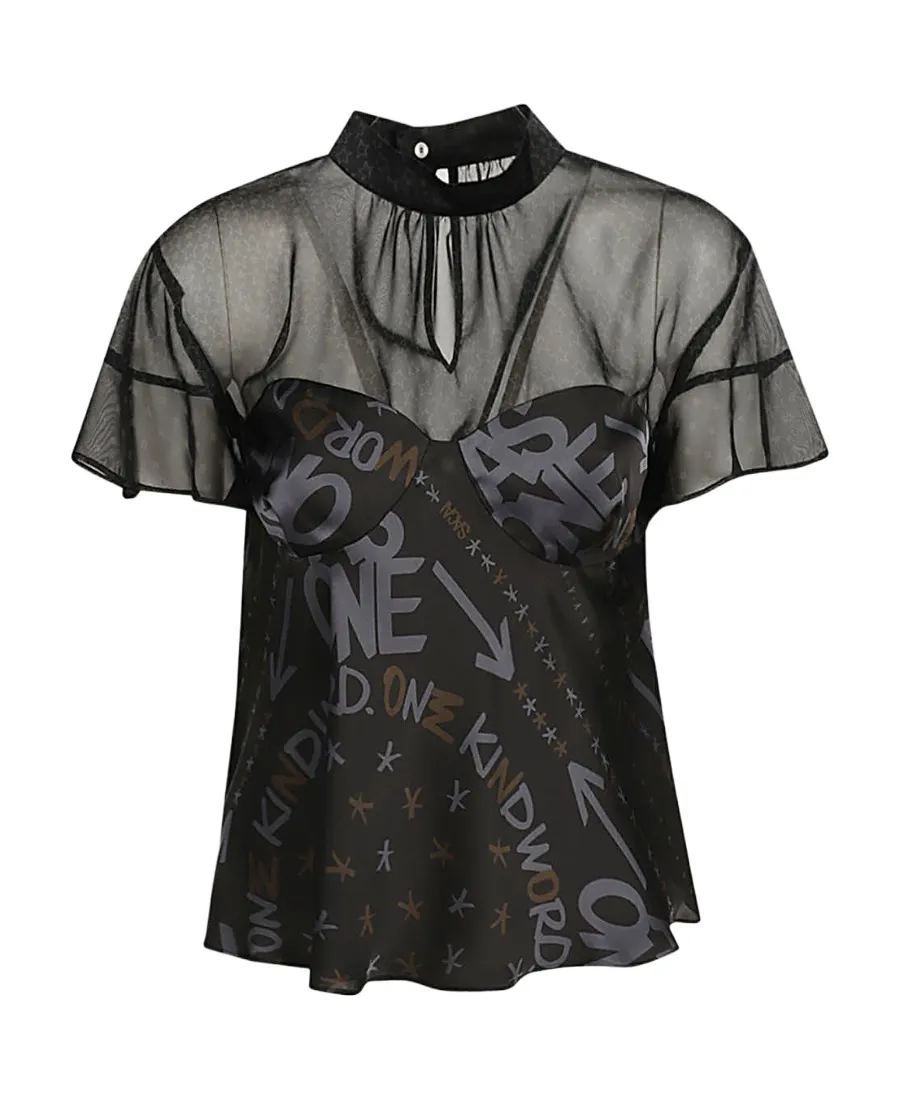 Short-Sleeved Blouse