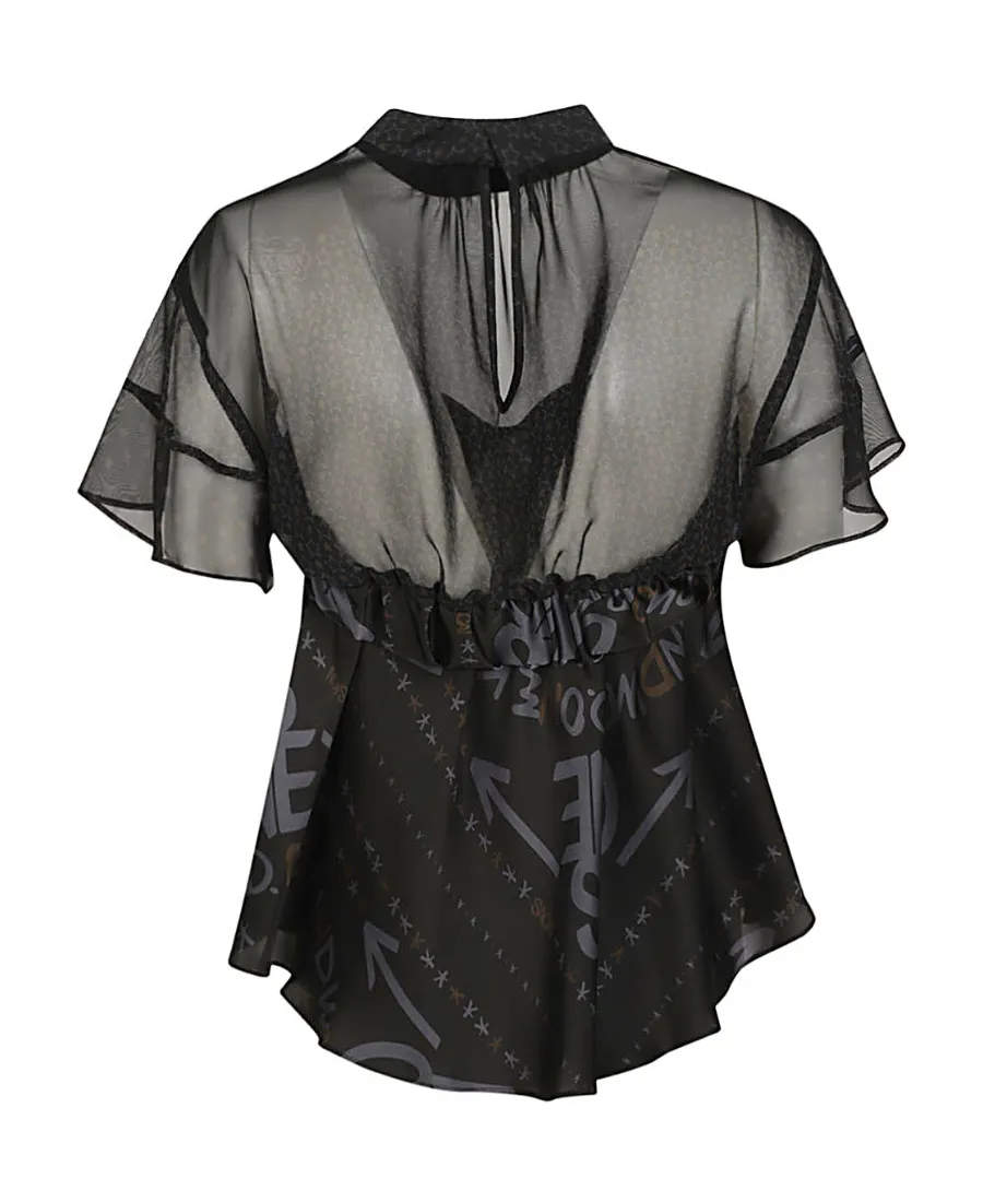 Short-Sleeved Blouse