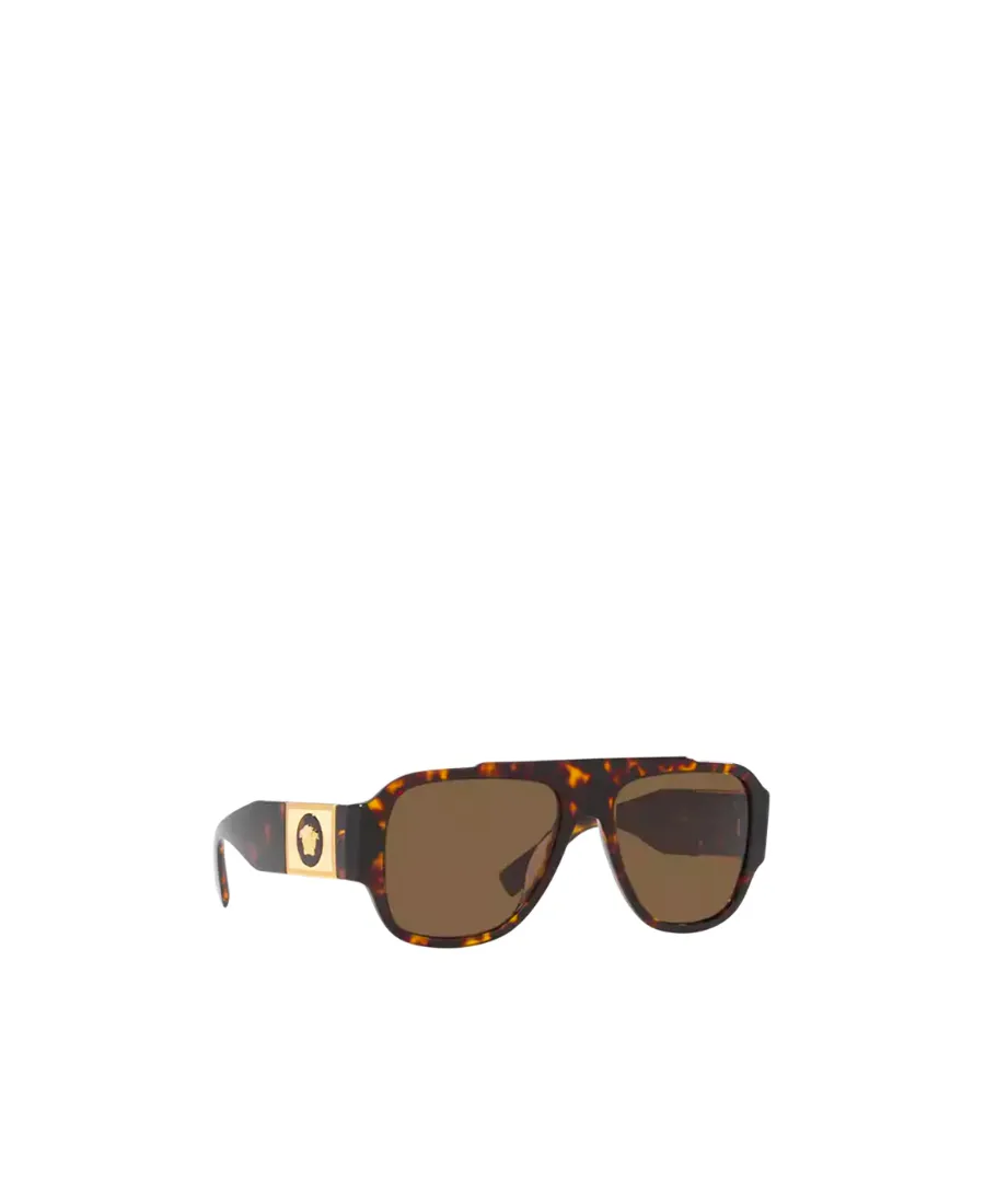 Versace Eyewear Pilot Frame Sunglasses