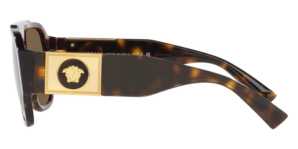 Versace Eyewear Pilot Frame Sunglasses