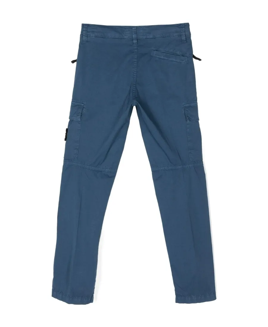 Logo Patch Cargo Pants