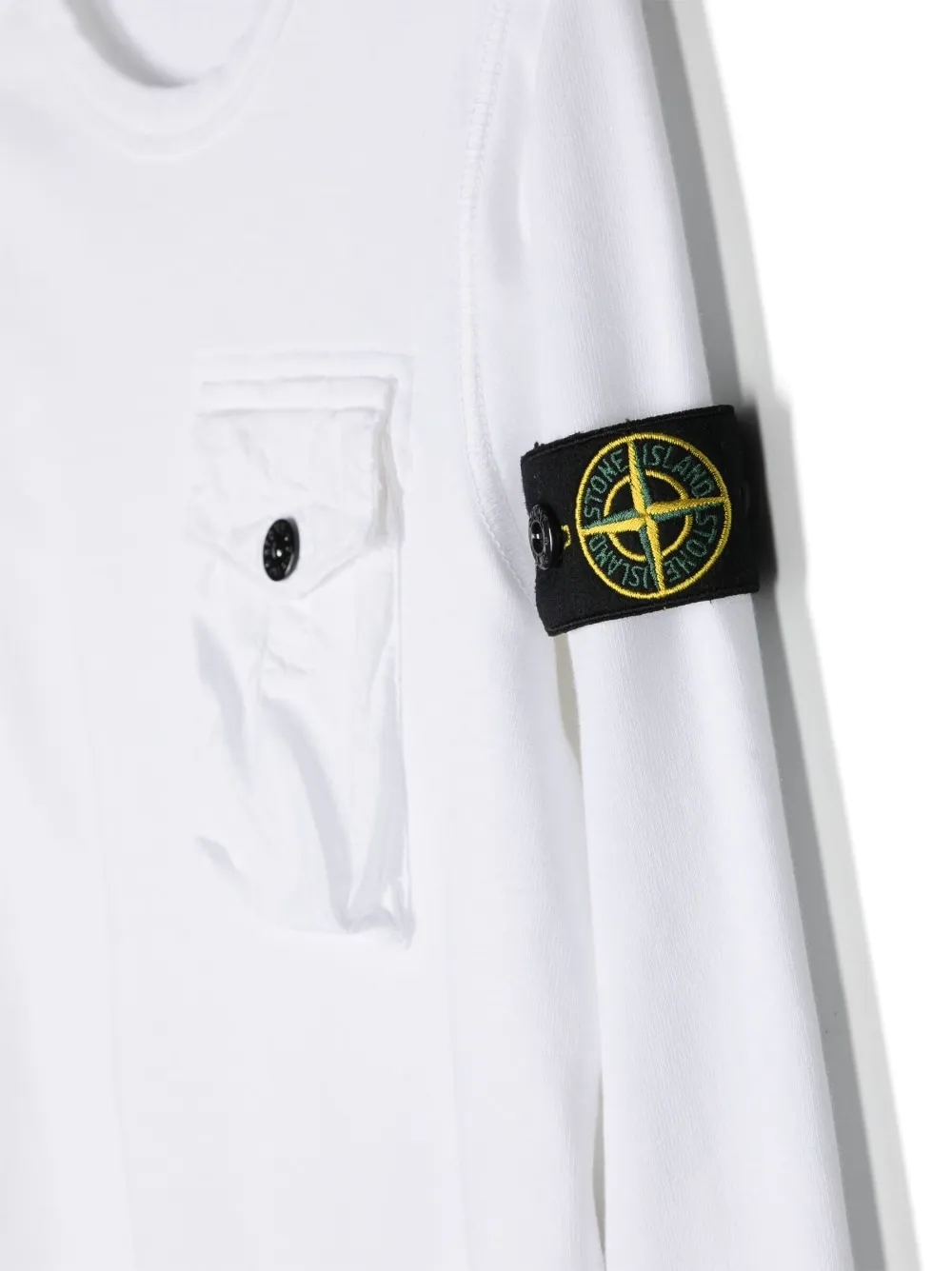 Chest-Pocket Cotton Sweatshirt