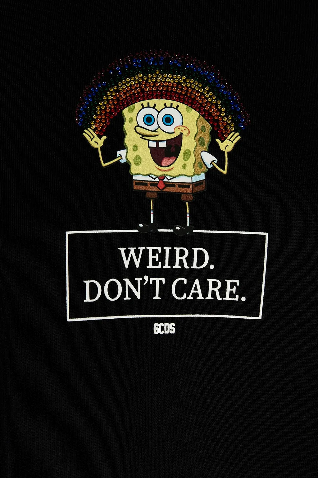 Gcds X Spongebob Graphic Printed Drawstring Hoodie