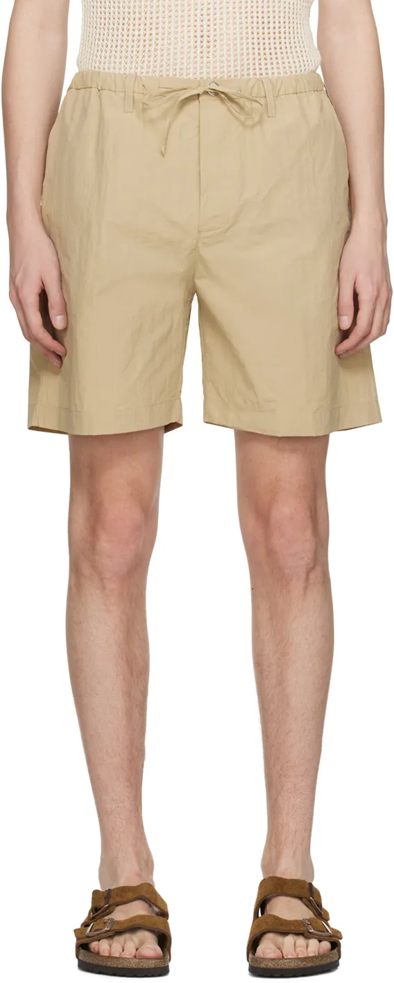 Elasticated-Waist Shorts