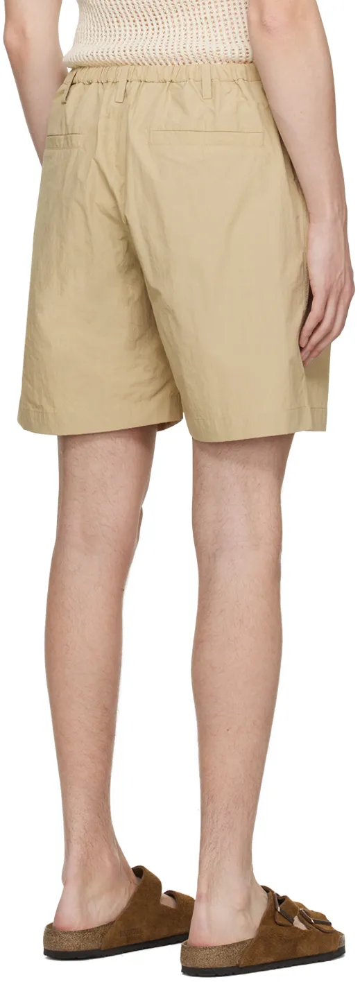 Elasticated-Waist Shorts