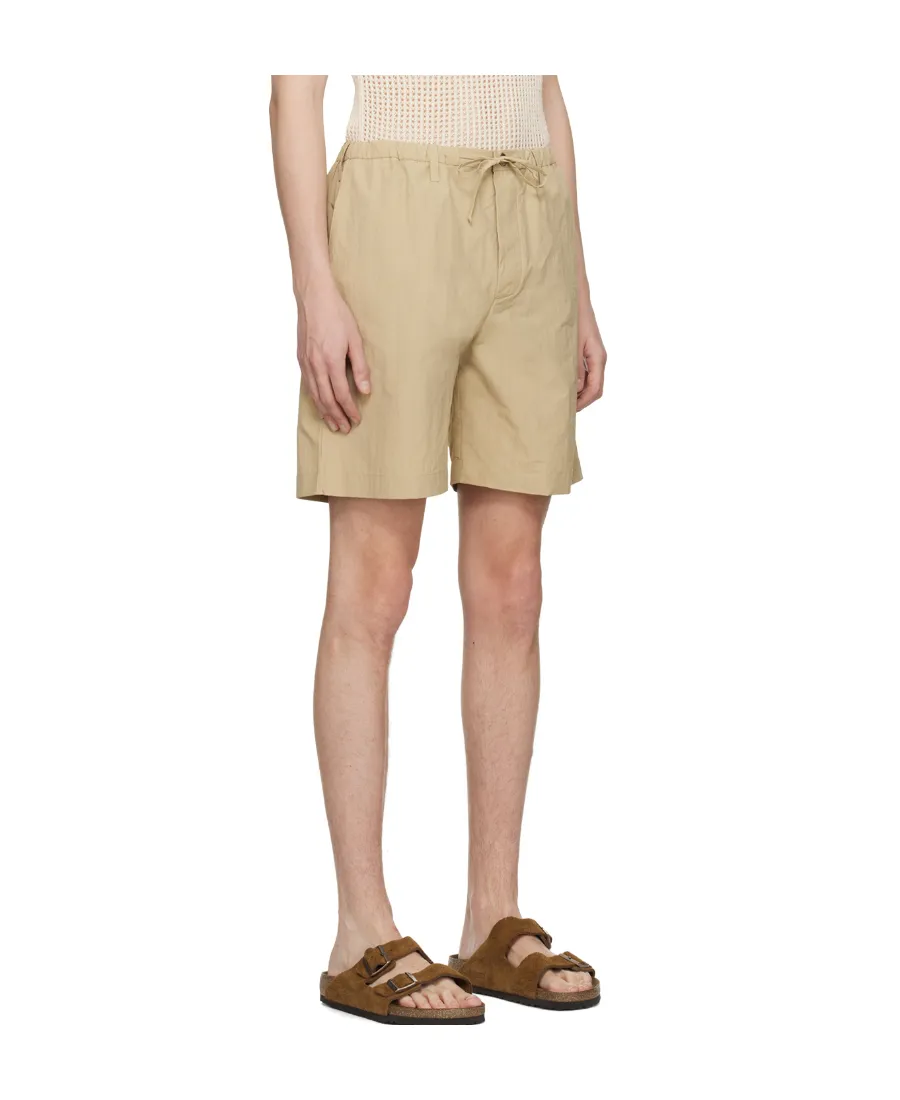 Elasticated-Waist Shorts