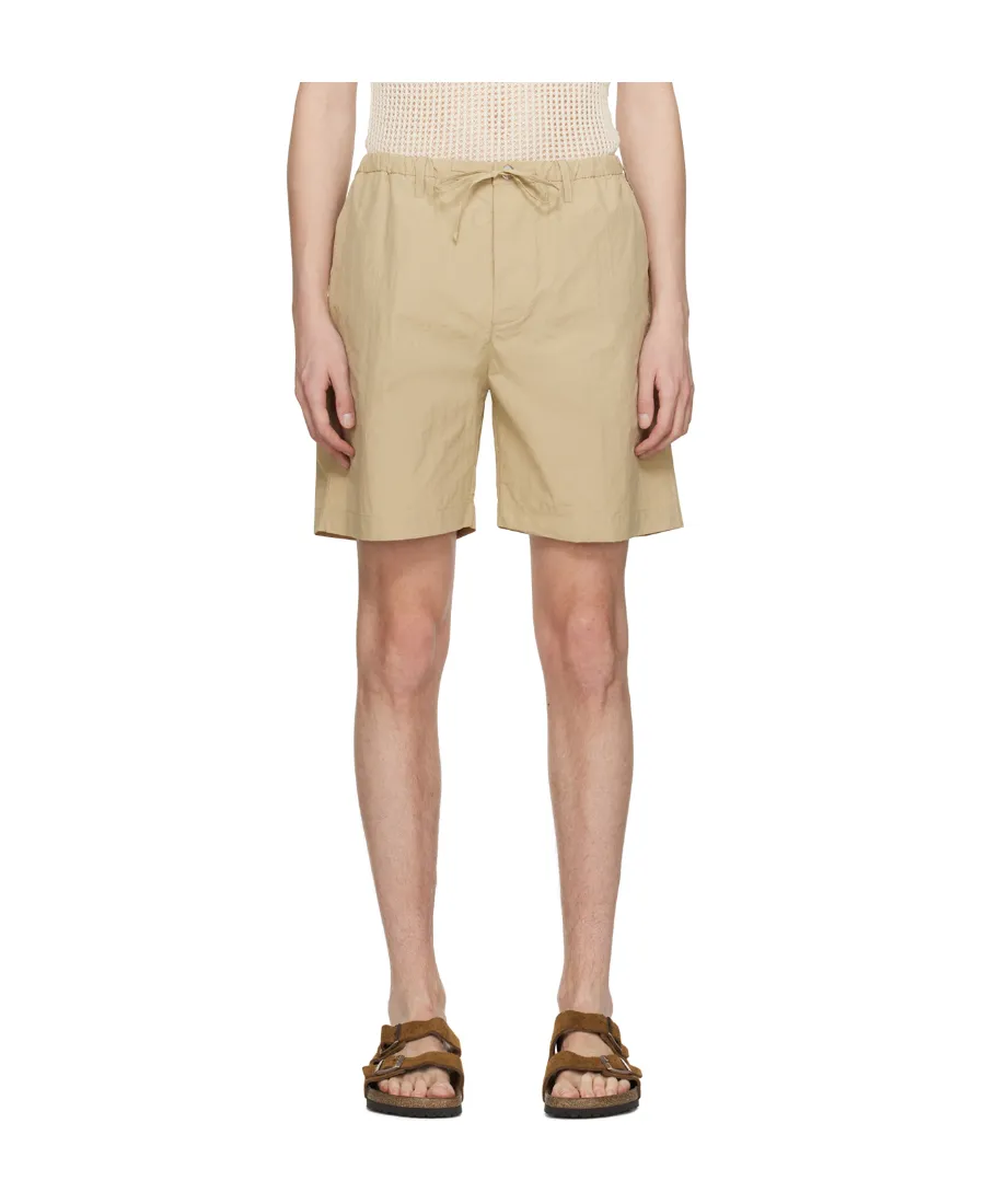 Elasticated-Waist Shorts