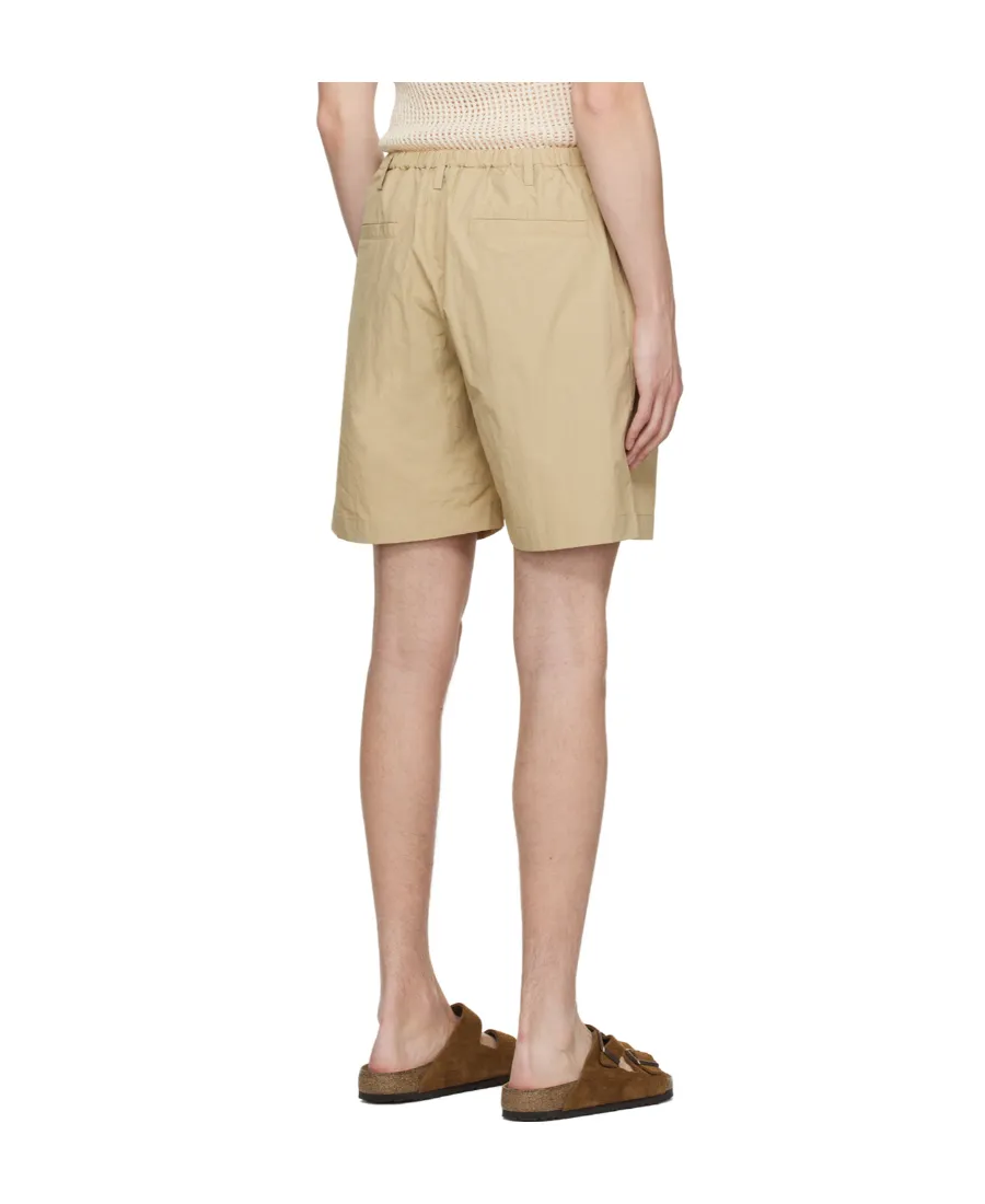 Elasticated-Waist Shorts