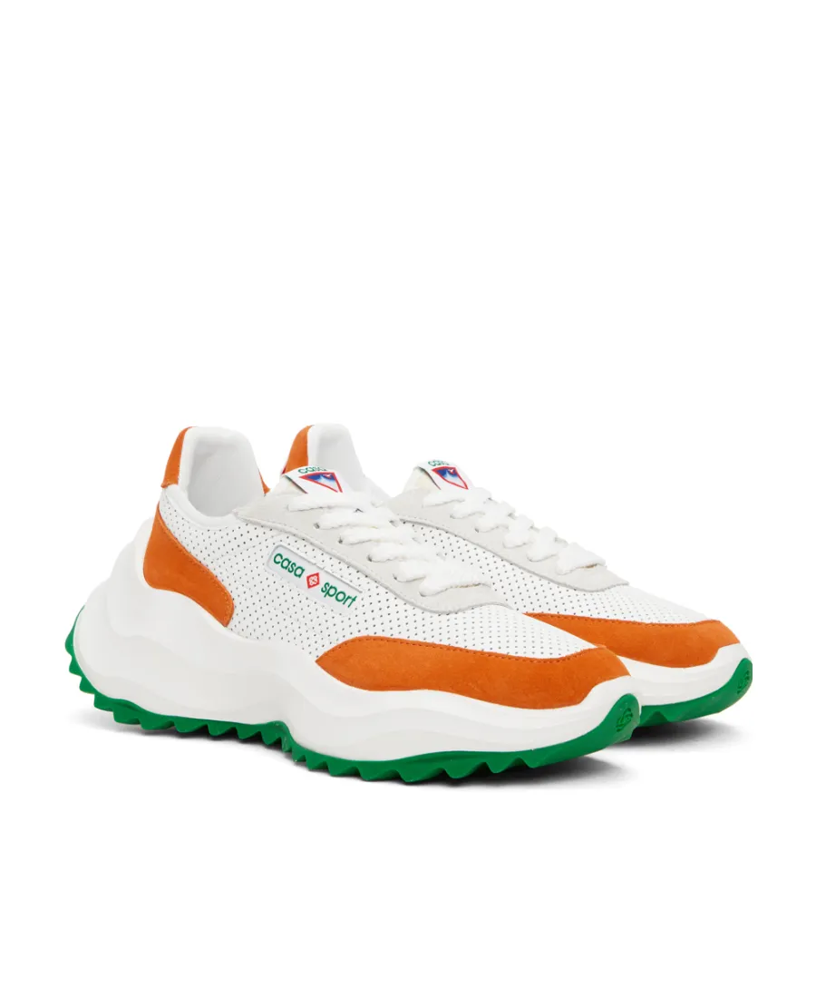 Atlantis Perforated Lace-Up Sneakers