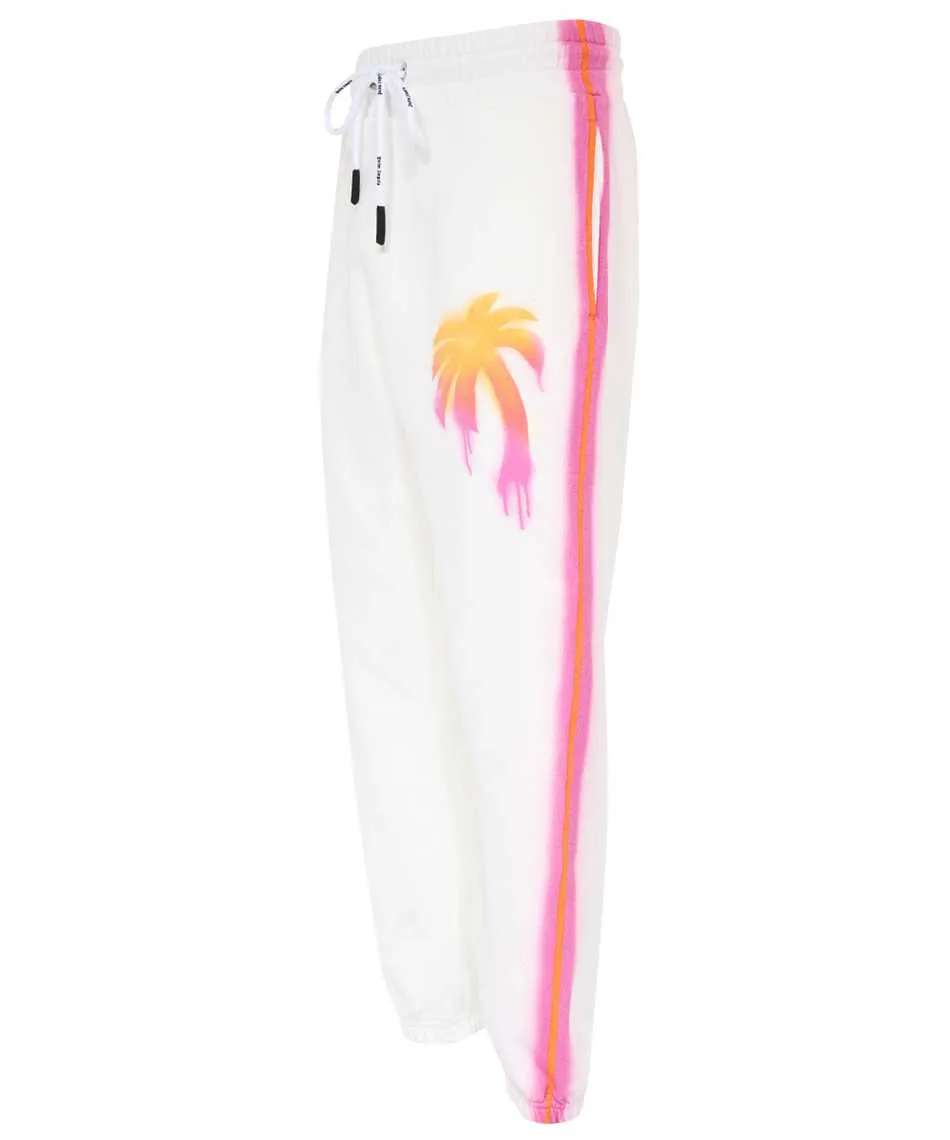 Star-Print Cotton Track Pants