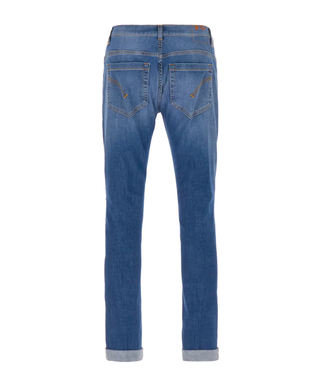 George Cuffed-Hem Jeans