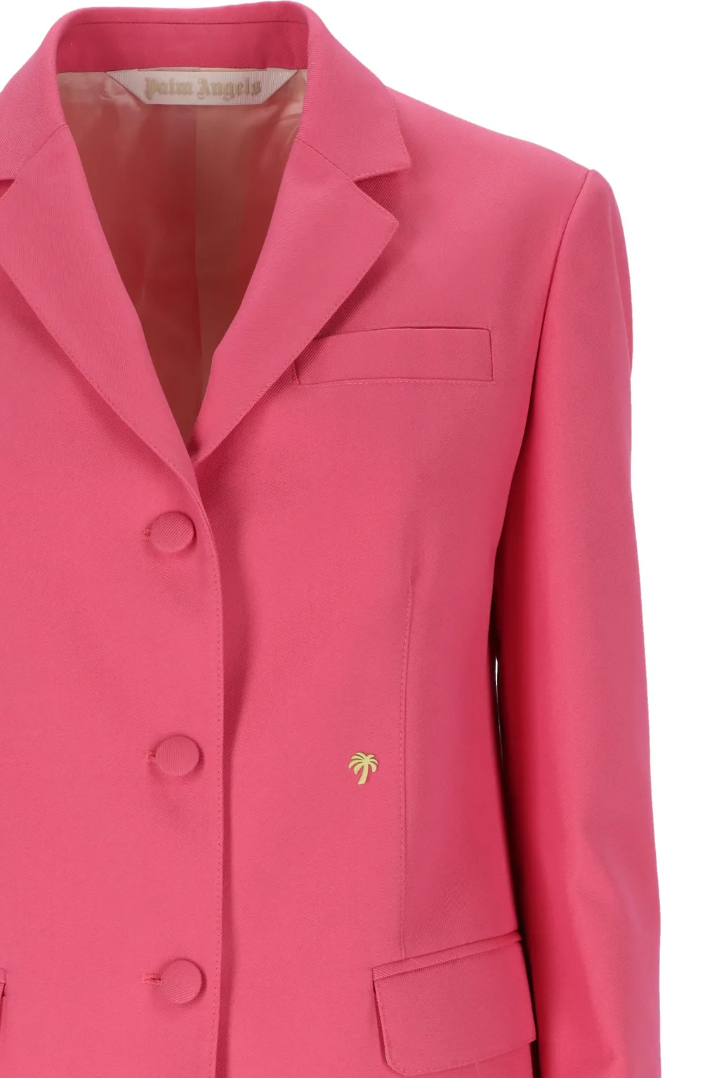Palm Angels Miami Palm Tree Detailed Blazer