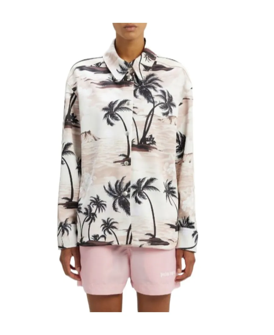Palm Angels Island Printed Shirt
