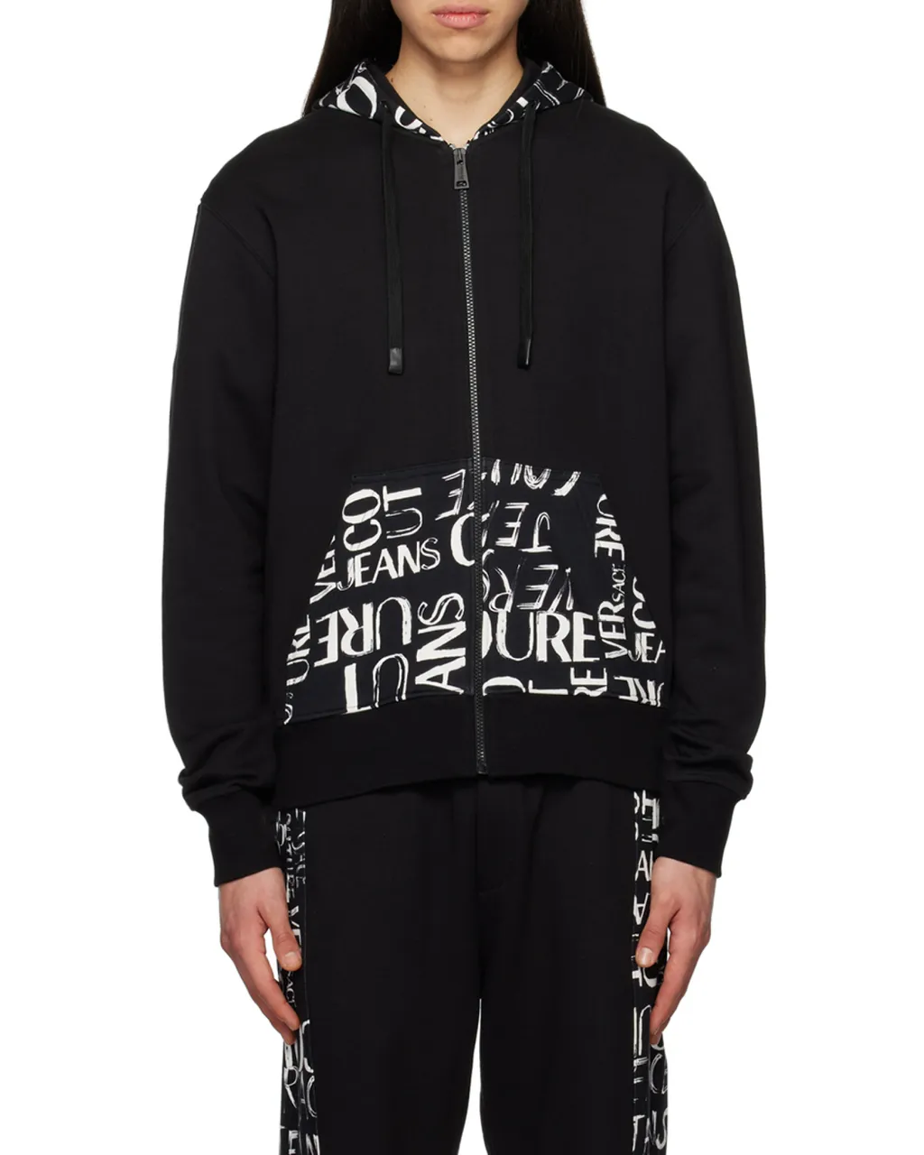Logo-Print Cotton Hoodie