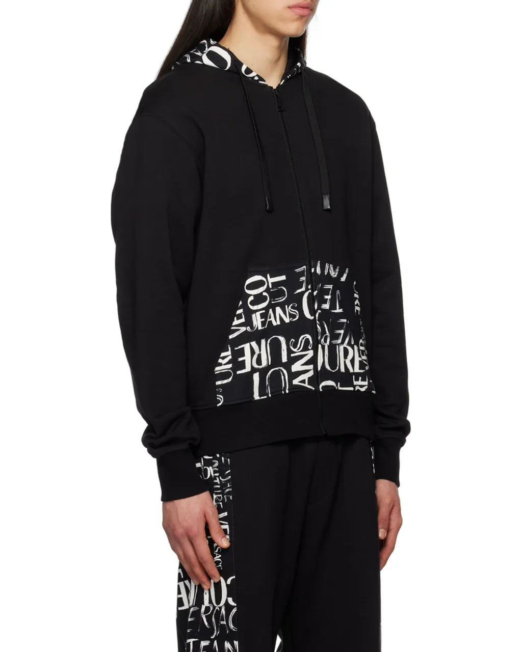 Logo-Print Cotton Hoodie