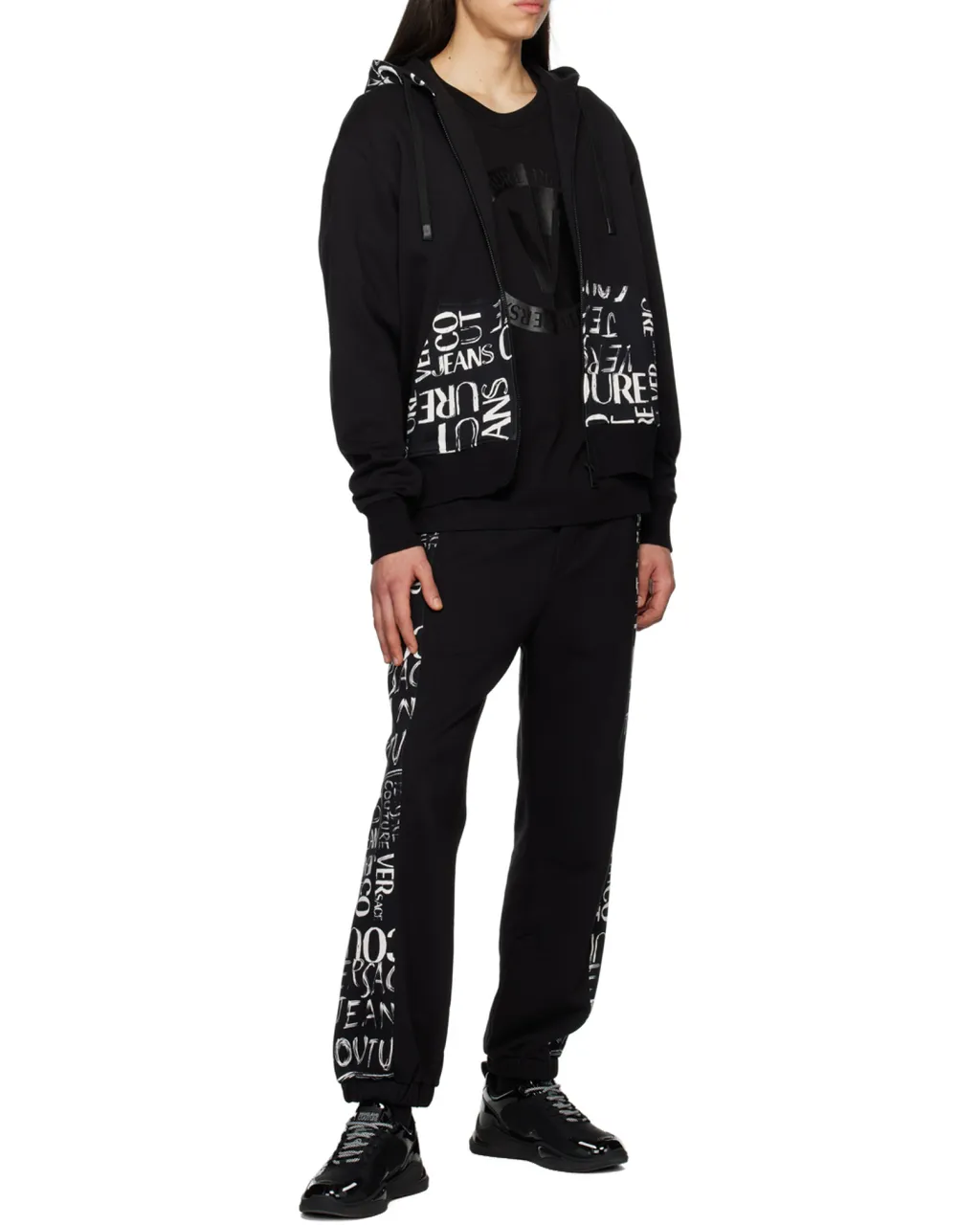 Logo-Print Cotton Hoodie