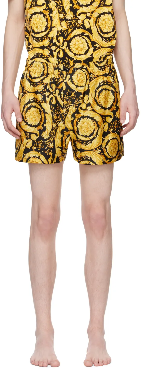 Versace Barocco-Printed Pyjama Bottoms