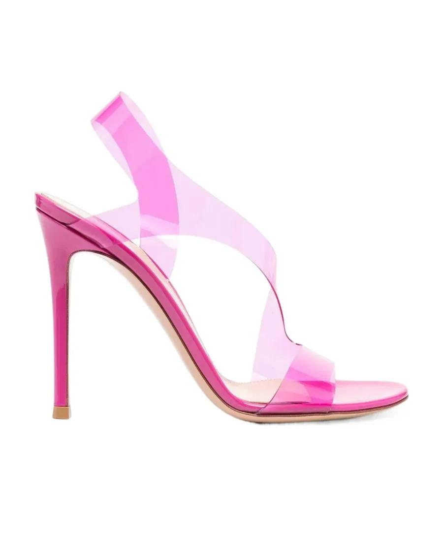 Logo High-Heeled Sandals