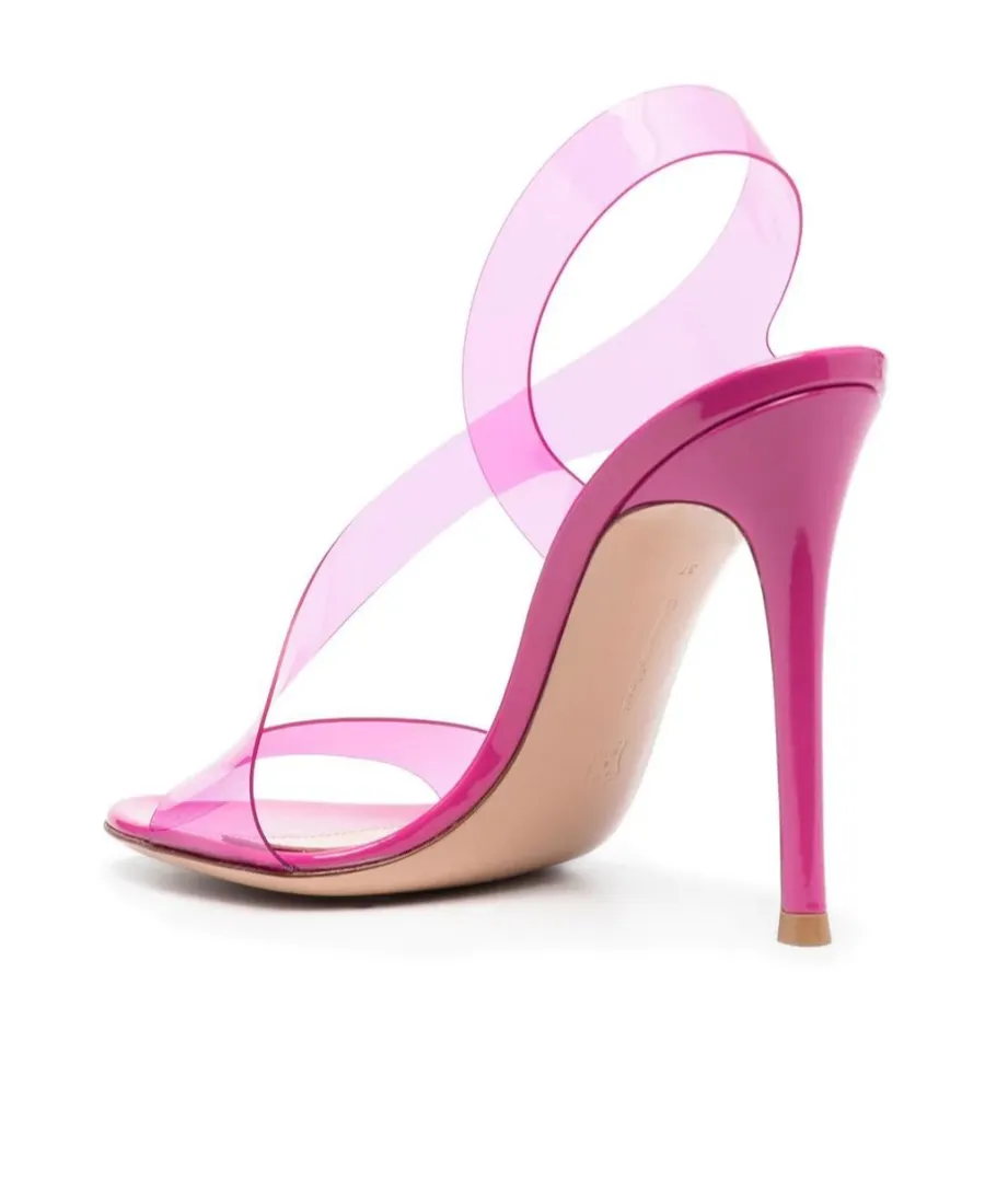 Logo High-Heeled Sandals