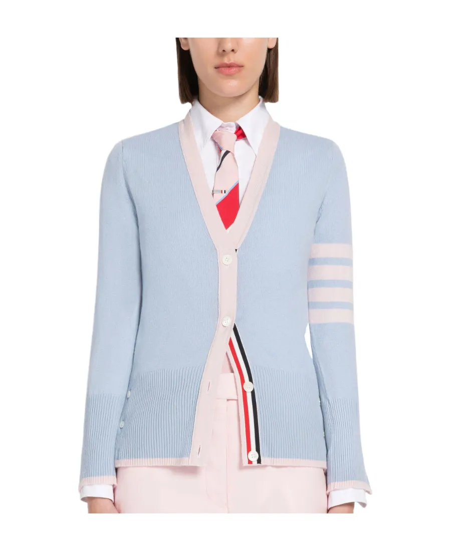 4-Bar Stripe Cardigan