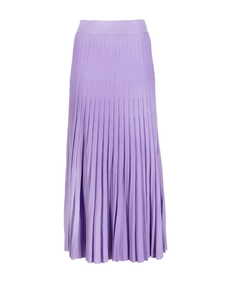 Gonna Knit Pleated Midi Skirt