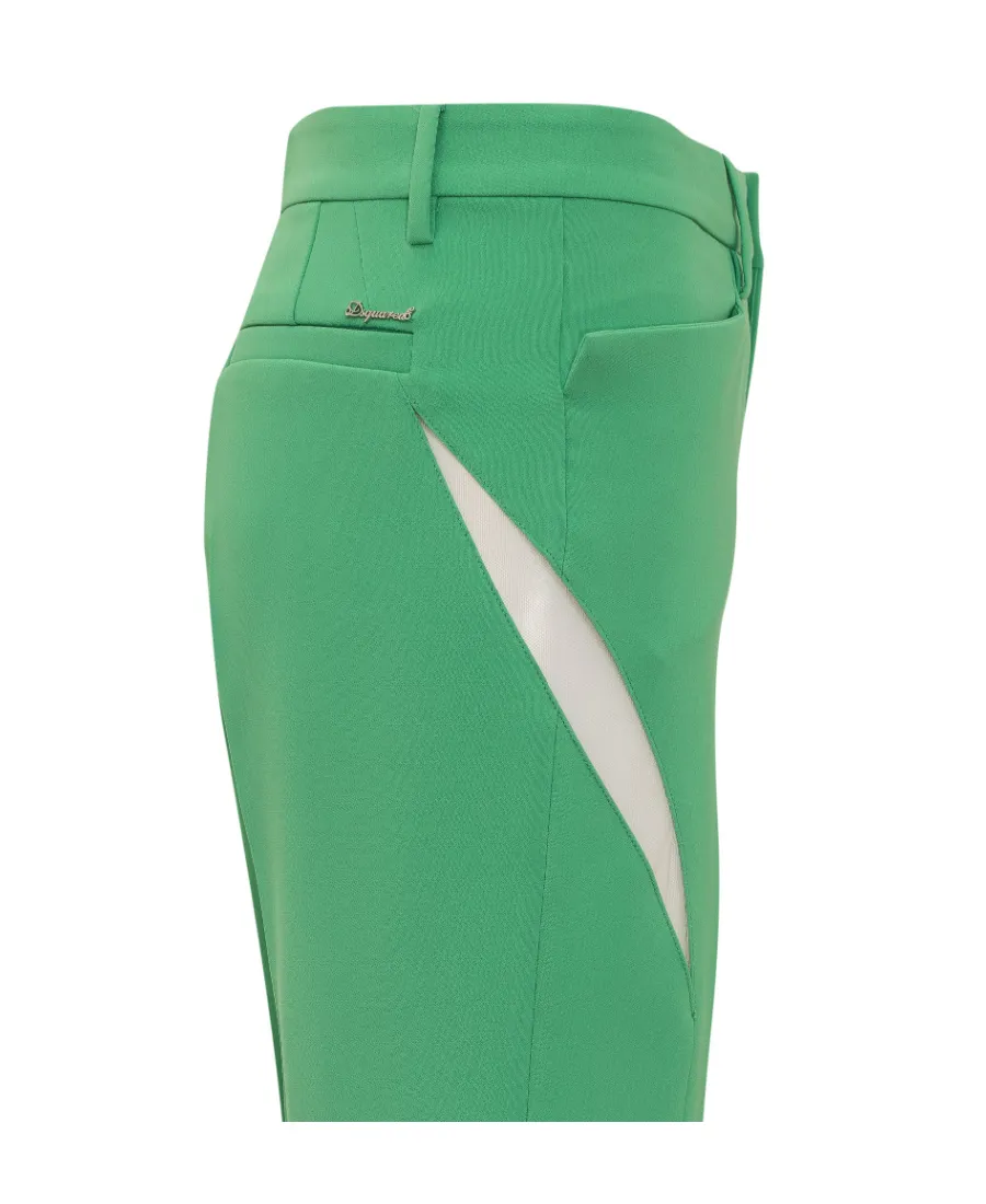 Dsquared2 Cut-Out Detailed Flared Trousers